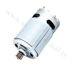 موتور Dc مدل RS550 همراه با چرخ دنده (موتور دریل شارژی)