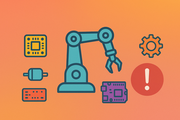 10 اشتباه رایج در خرید قطعات رباتیک + راهنمای کامل خرید