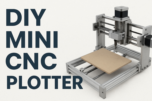 آموزش ساخت CNC کوچک خانگی (Mini CNC Plotter)